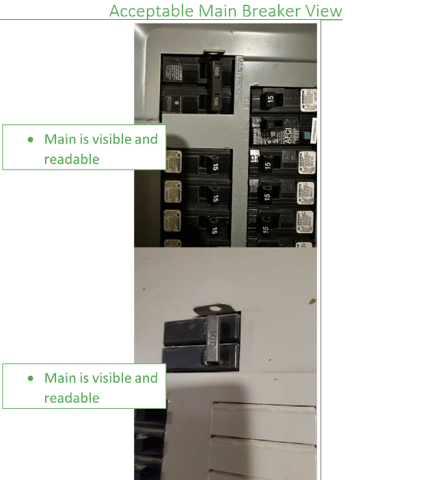 Main Breaker Example